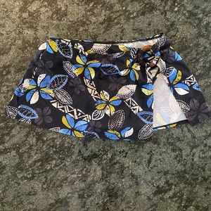 JAG Women’s skirted mid-rise swim bottom , size S